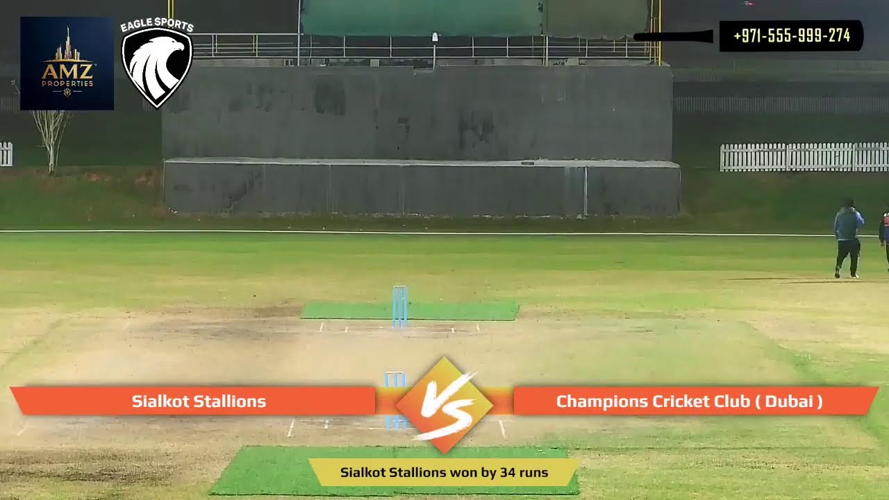 25.01.26 CHAMPIONS CC VS SIALKOT STALLIONS