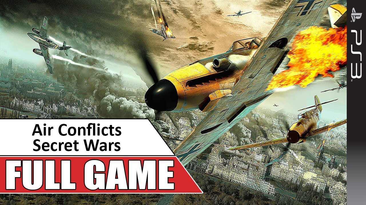 Air Conflicts Secret Wars PS3 Gameplay Full Game Walkthrough 2024