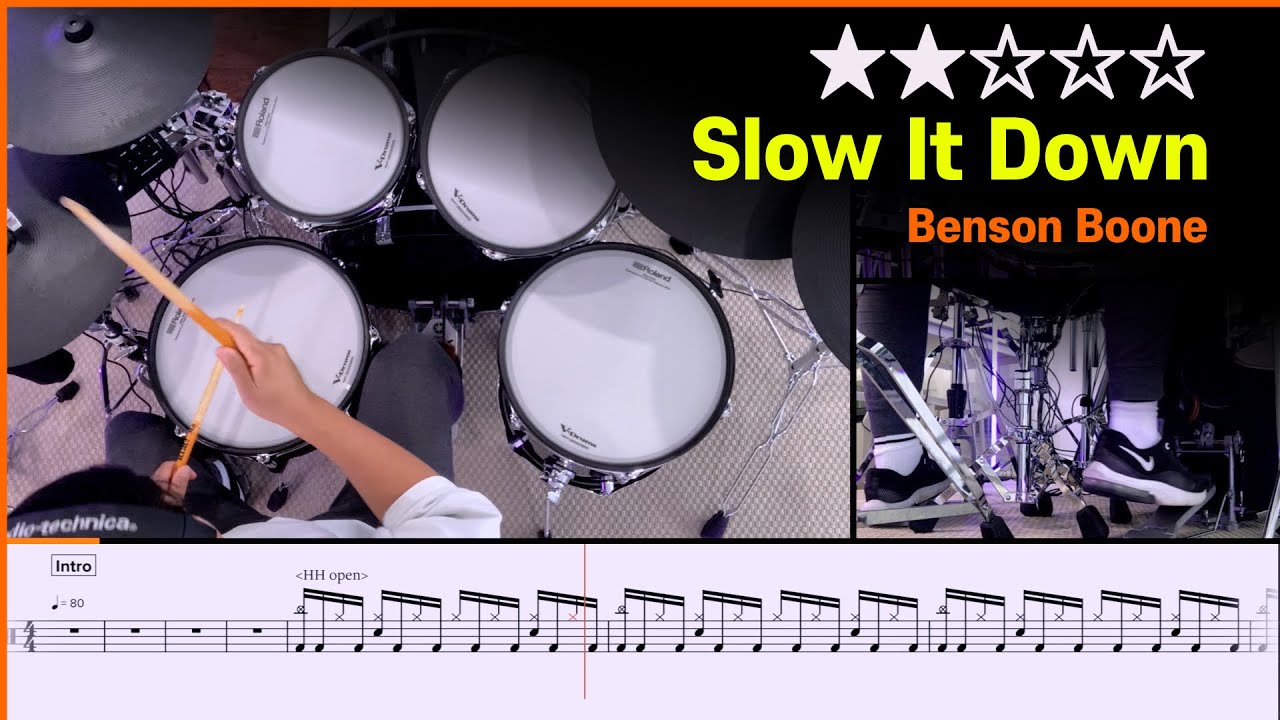 [Lv.04] Slow It Down  - Benson Boone  (★★☆☆☆)