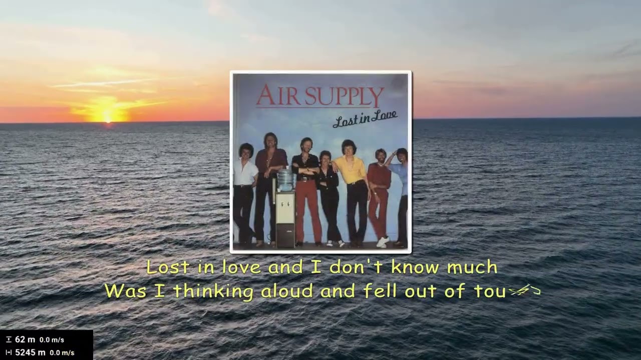 DJI Mavic 3 Air Supply - Lost in love lyrics