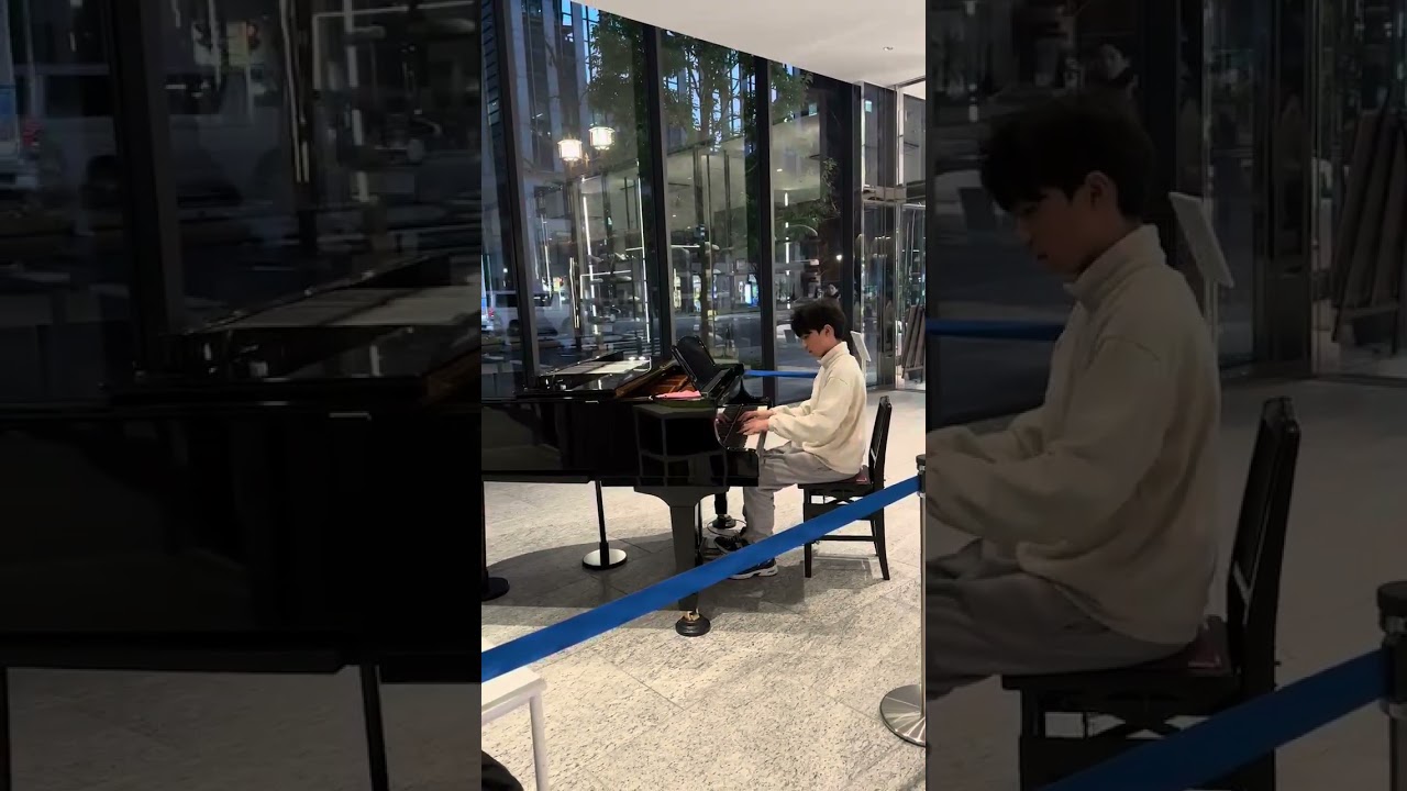 즉흥환상곡  -  중1 (Chopin Fantasie-Impromptu Op.66 at Osaka OBIC Midosuji Building) 
