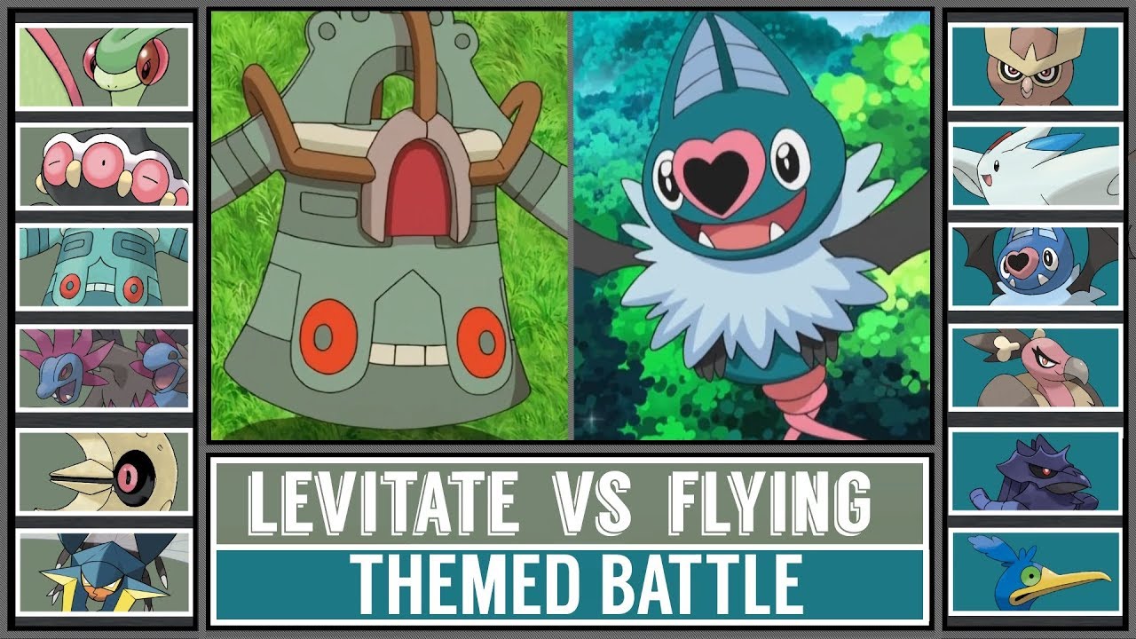 Themed Battle: LEVITATING vs FYLING POKÉMON
