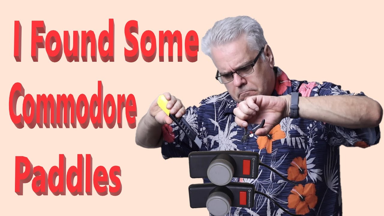 I Found Some Commodore Paddles
