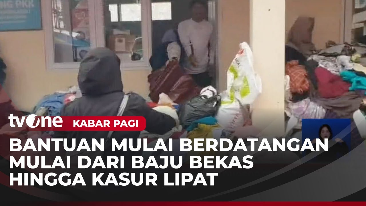Bantuan Logistik untuk Korban Longsor di Cisarua Terus Berdatangan | Kabar Pagi