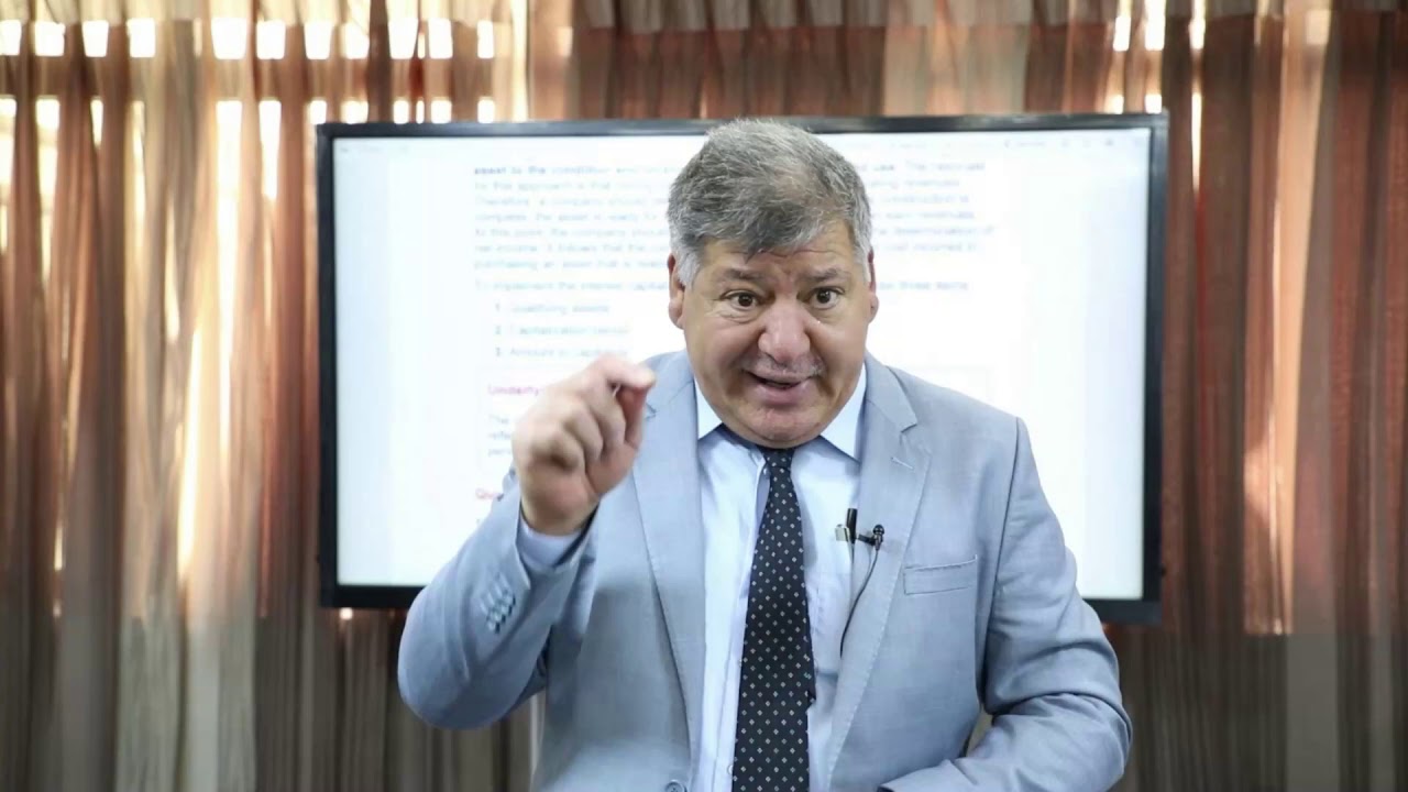 المحاسبة المالية / الممتلكات والمعدات للدكتور عباس التميمي | المعهد العربي للمحاسبين القانونيين