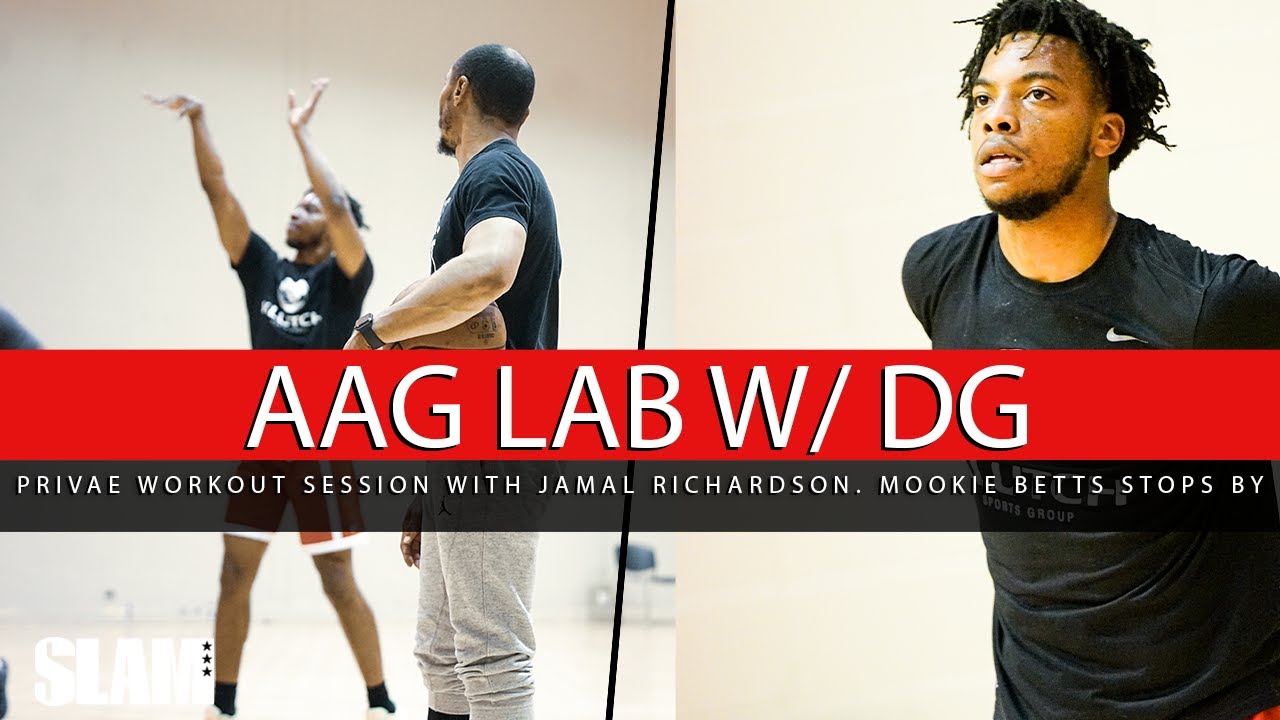Darius Garland Private Session with Jamal Richardson in the AAG Lab