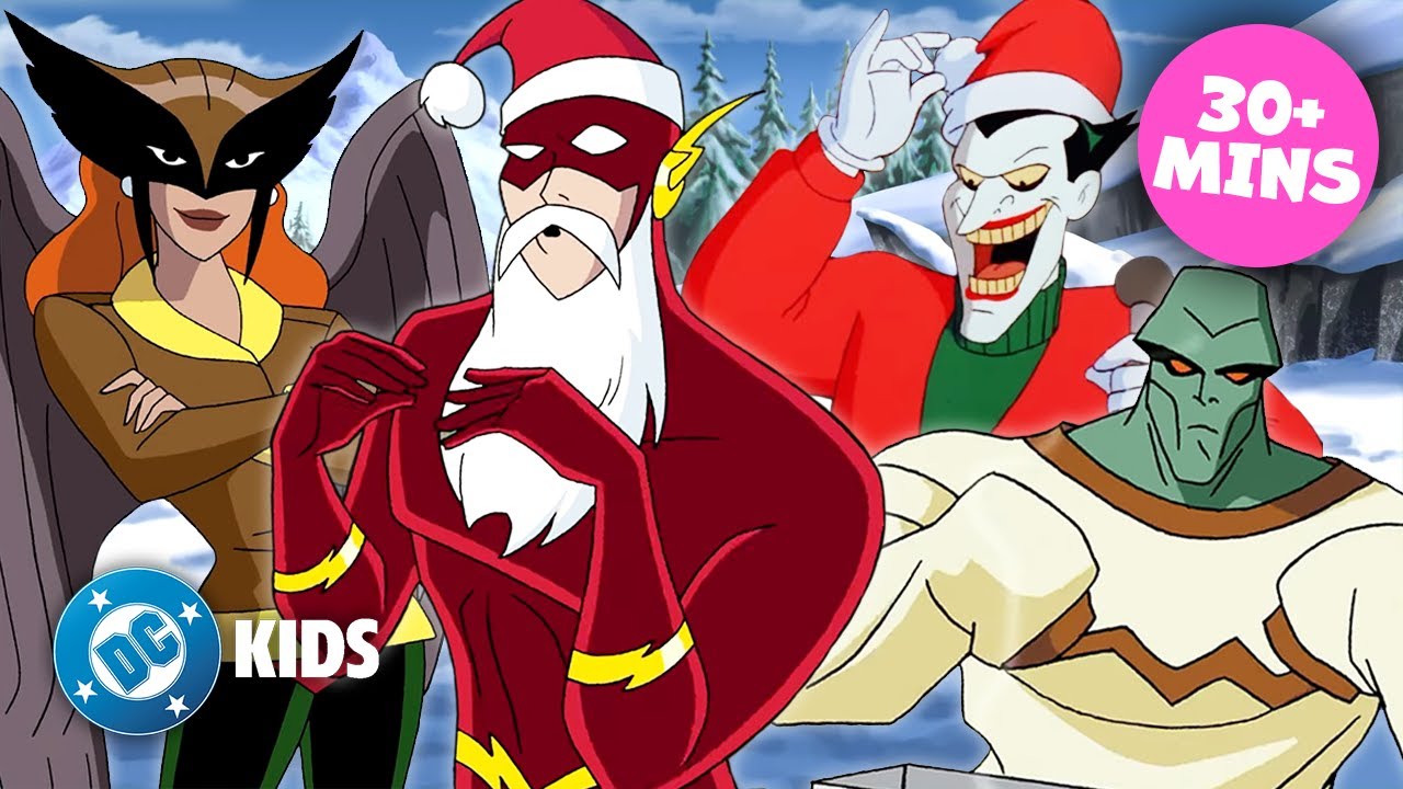 A Justice League Holiday! 🎁⚡️| Batman, Static Shock, & MORE |#KidsCartoons @DC Kids