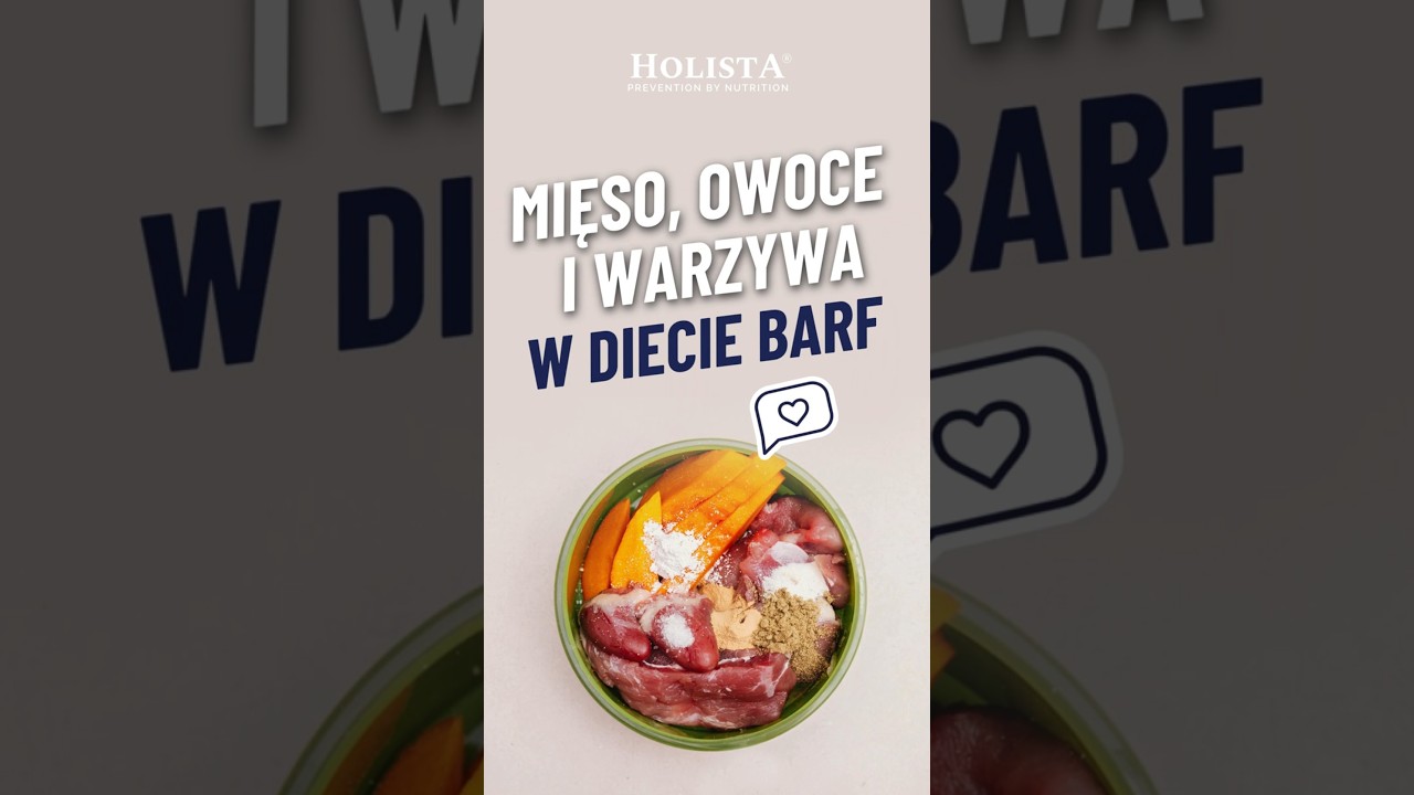 Poznaj składniki diety BARF!