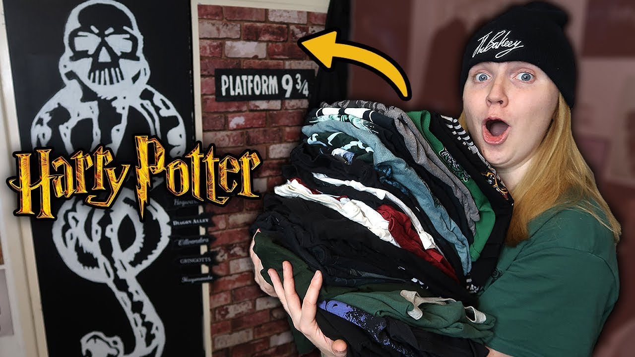 MY HARRY POTTER WARDROBE TOUR / HAUL (Harry Potter Clothing Collection)