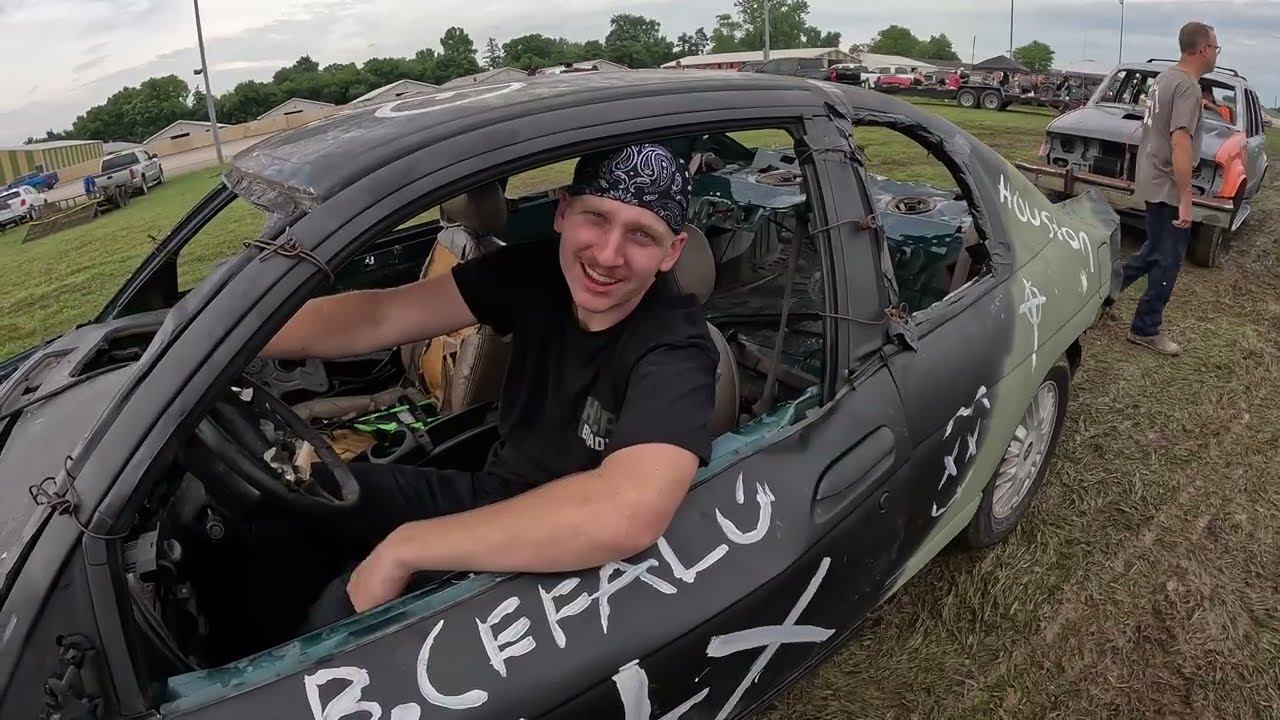 Warren county fair demolition derby!