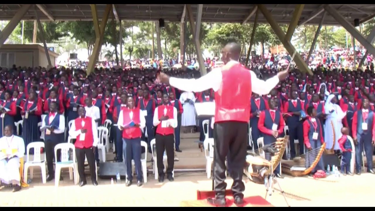 Nebbi Choir sings like Angels at Uganda Matyrs day celebrations in Namugongo