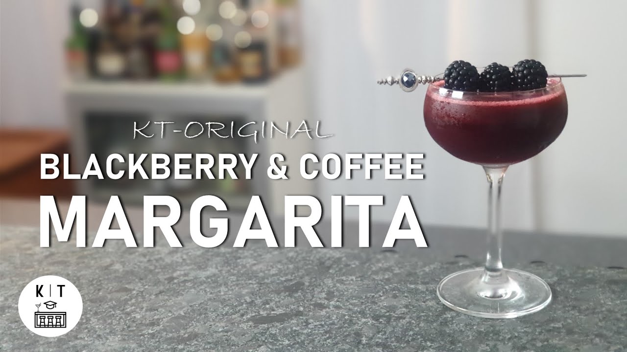 Blackberry & Coffee Margarita - ein Tresenwesen Original Cocktail #coffeecocktailchallenge