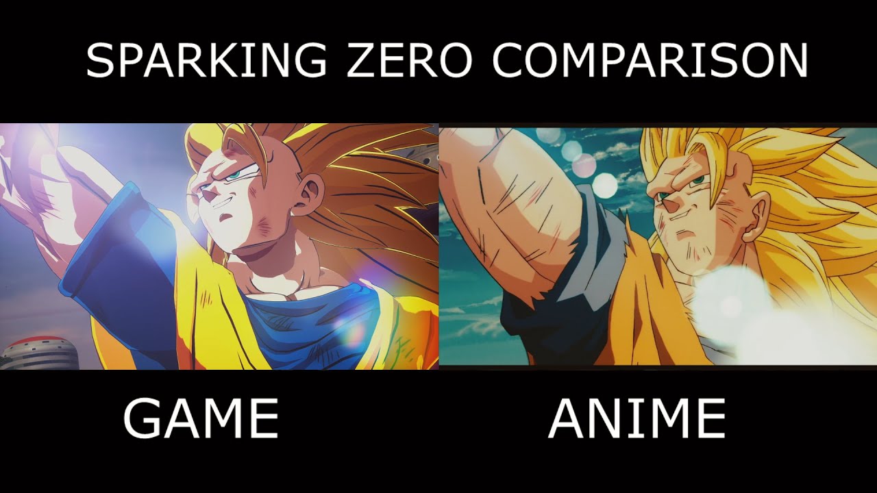 Dragon Ball Sparking Zero Side by Side Comparison Movie Characters (Vol 2)