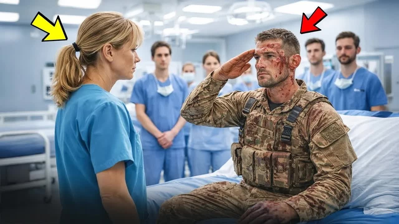 Ärzte lachten über die neue Krankenschwester – bis der SEAL Kommandant vor ihr salutierte