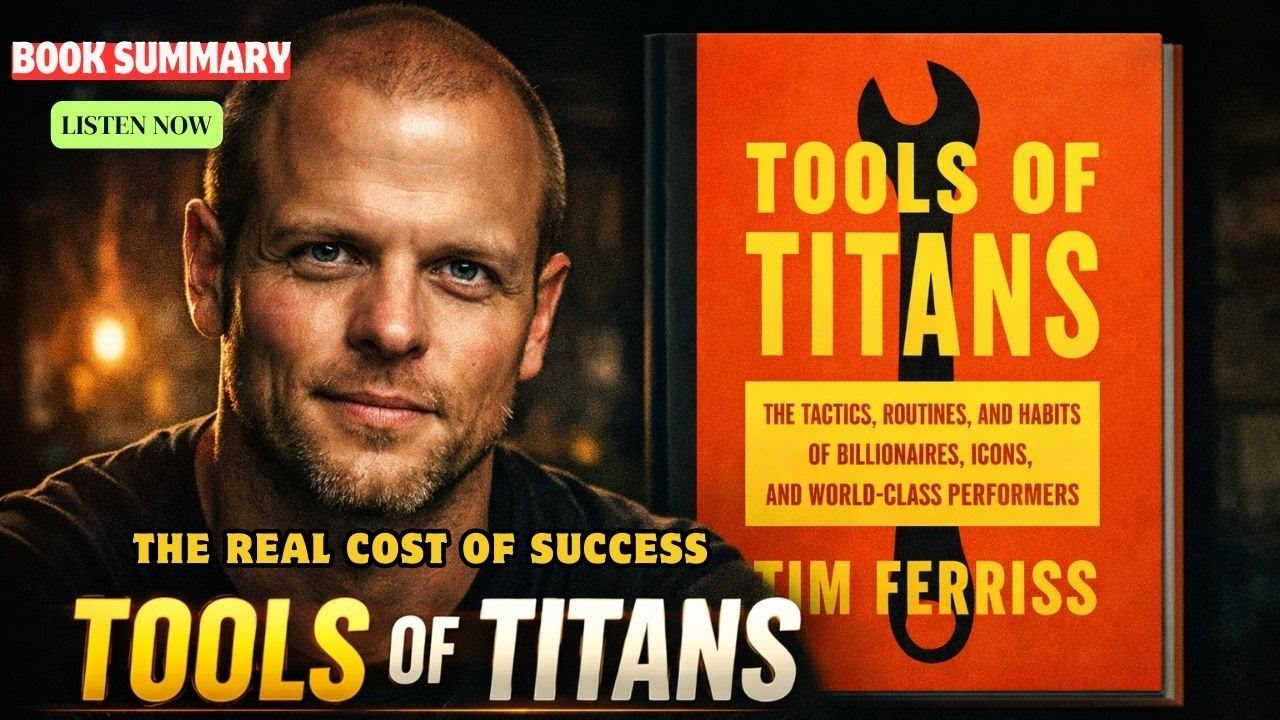 9 Life-changing Lessons from Tools of Titans by Tim Ferriss | Real Book Summary | ShajdaOfficial