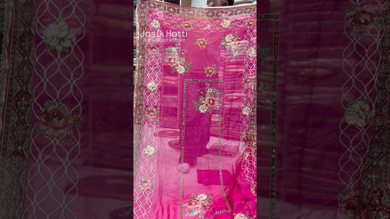 Beautiful Digital Print Punjabi Suits #suits #fashion #embroidery