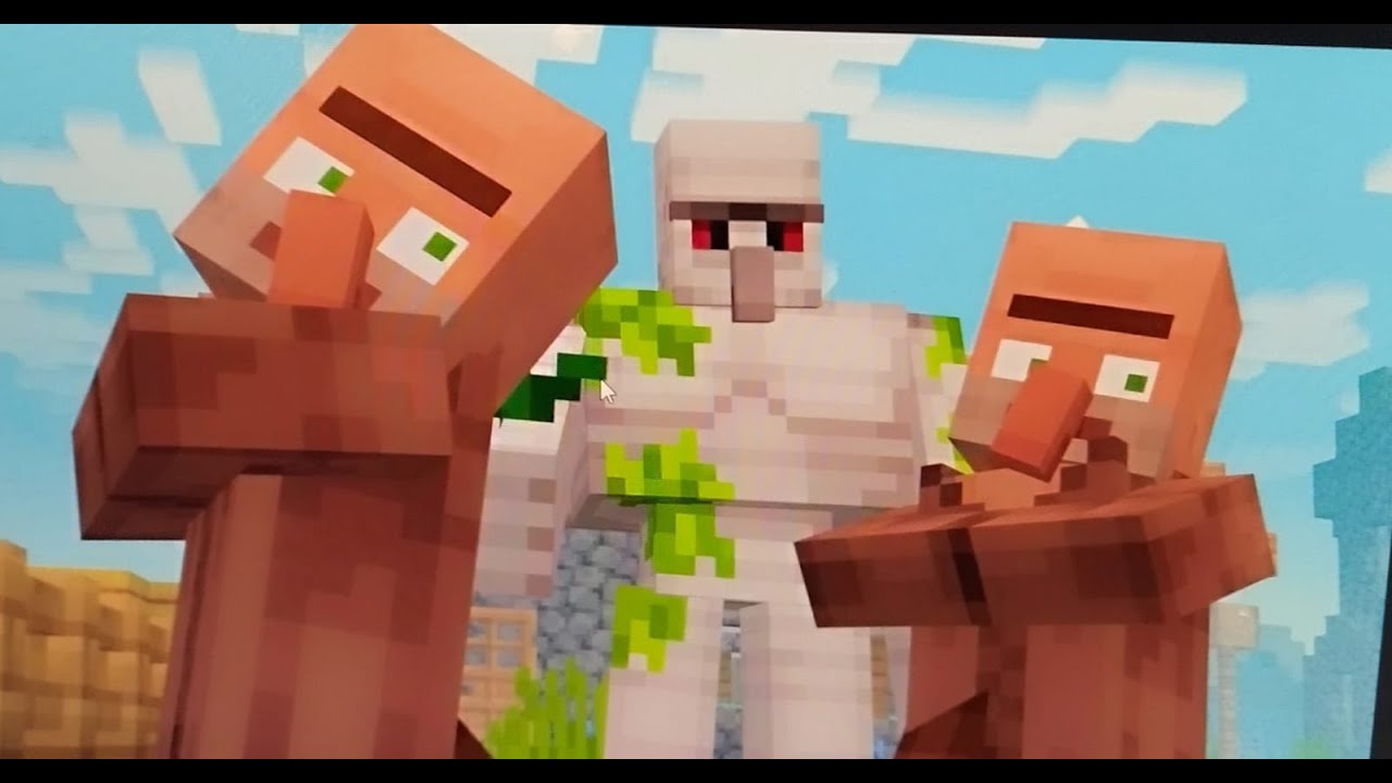 zrobiłem to utworzyłem wioskę Owcowice w (w Minecraft)