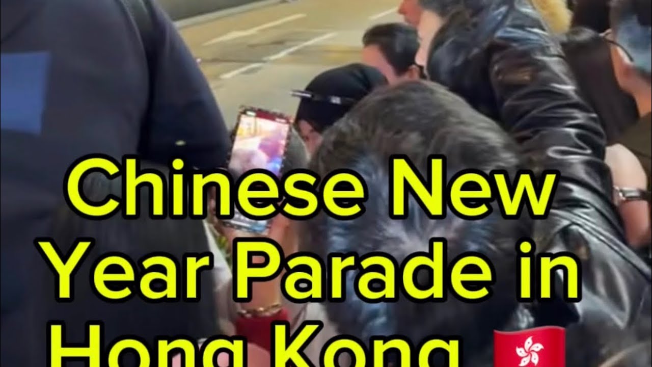 #Chinese# New #Year Parade in Hong Kong 🇭🇰 