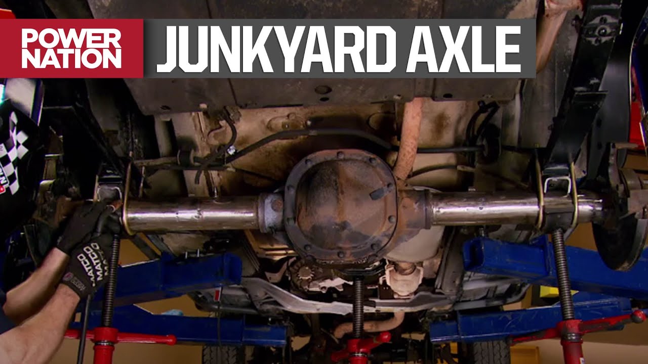 Swapping In A Junkyard 8.8