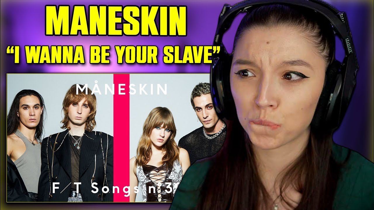 MÅNESKIN - I WANNA BE YOUR SLAVE | THE FIRST TAKE | FIRST TIME REACTION