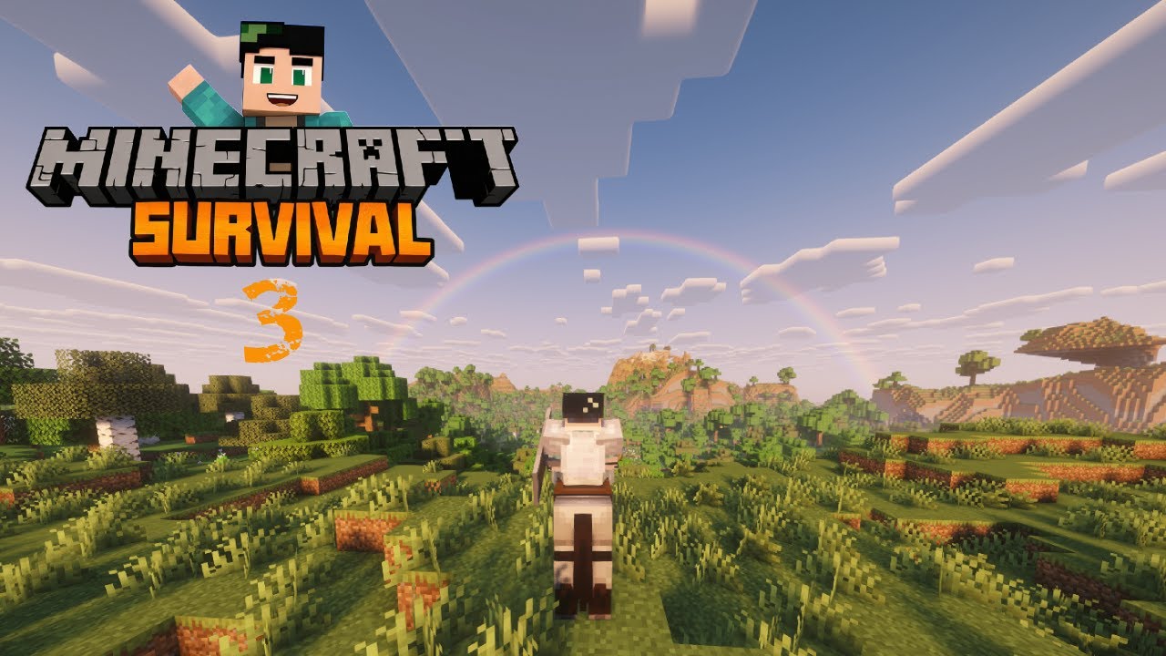 ✅Volvimos ahora intentando pasarme MINECRAFT 💎 DIA 3 | Domamos a un caballo 🐎