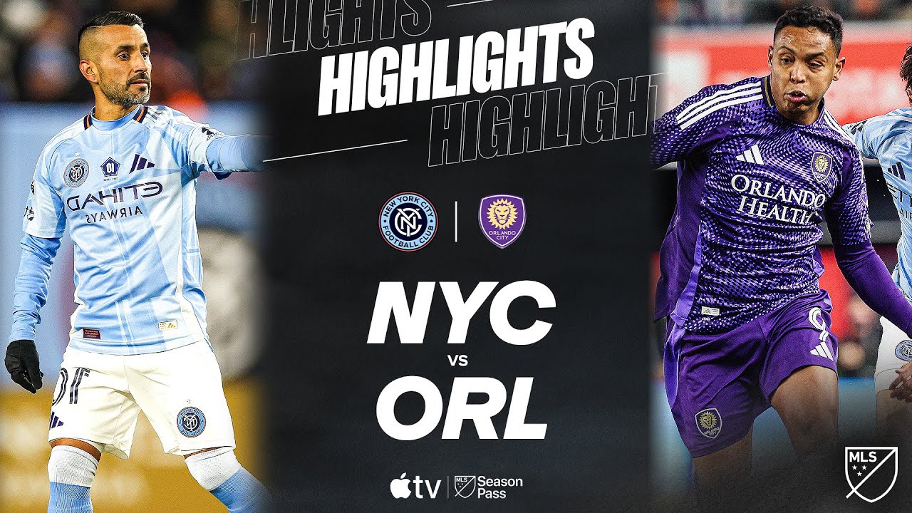New York City FC vs. Orlando City | Full Match Highlights