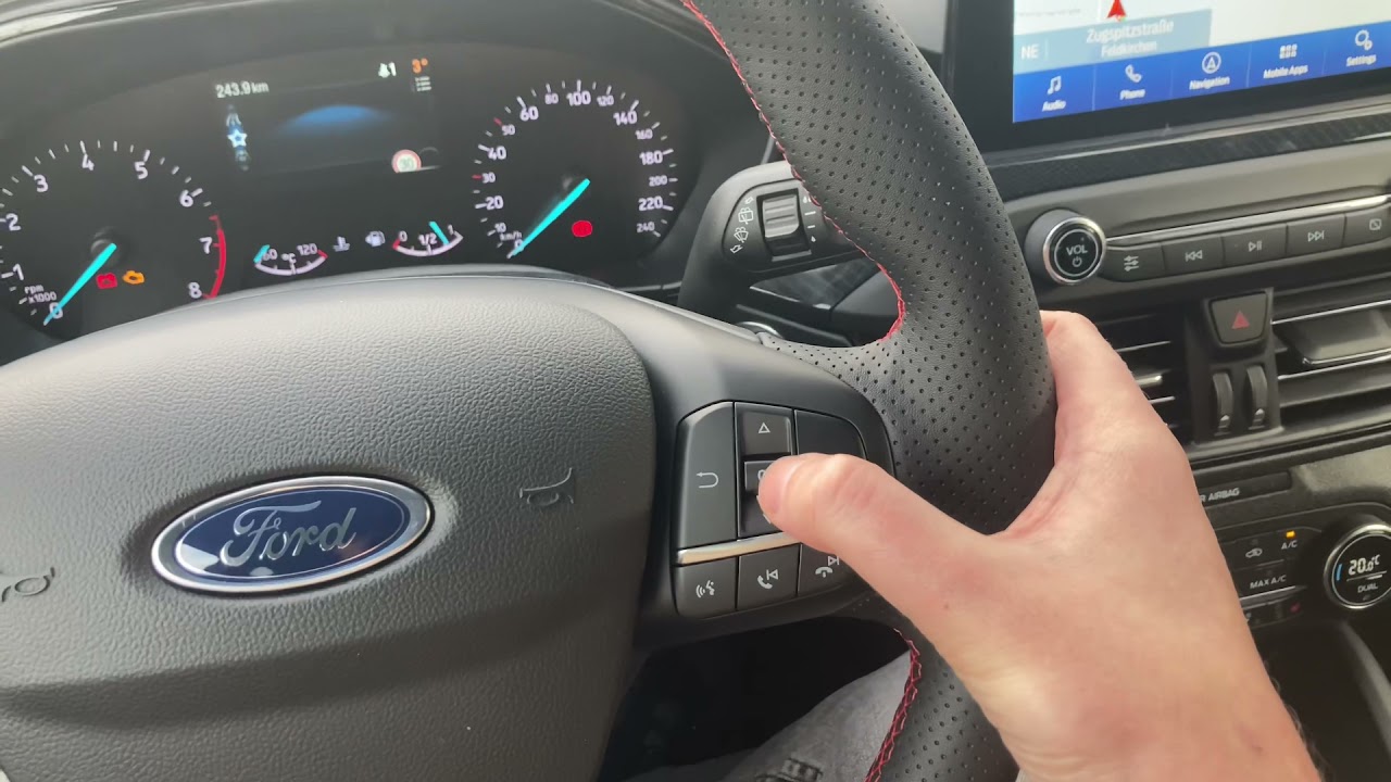 Ford Focus ST Line 2019 - Show Speed on Driver‘s Display