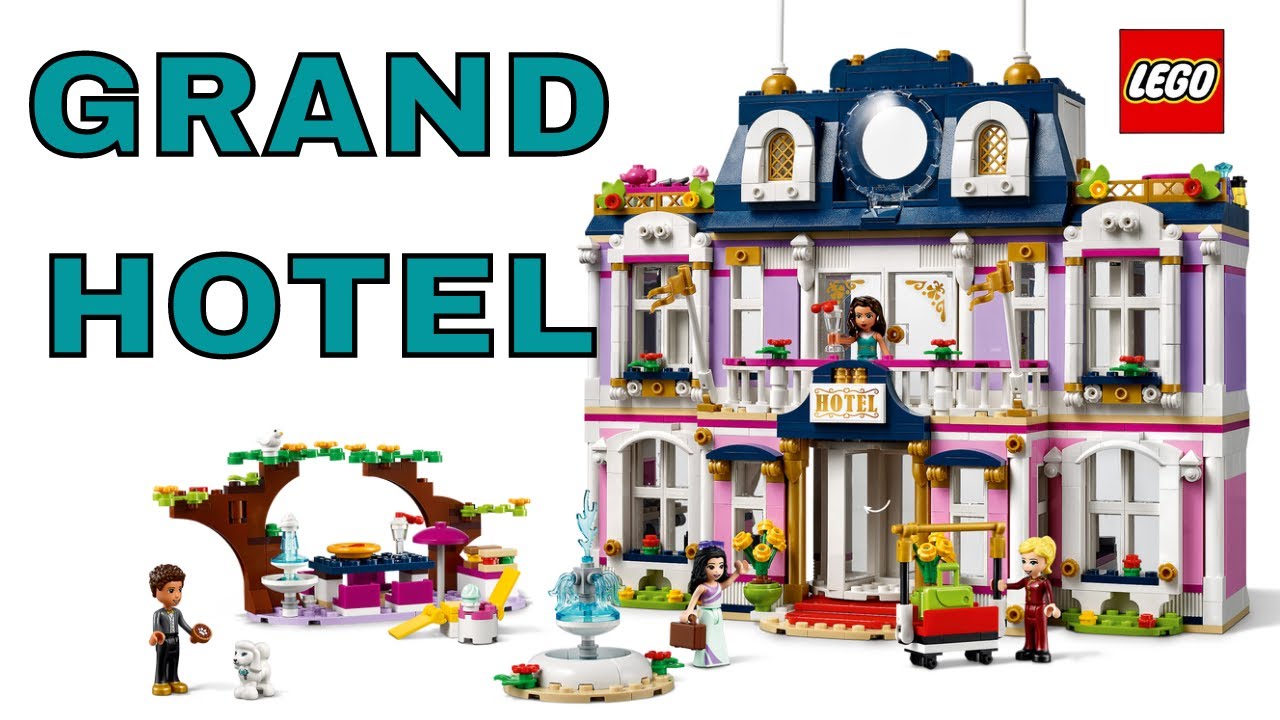 LEGO 41684 Grand Hotel Friends Speed Build Review