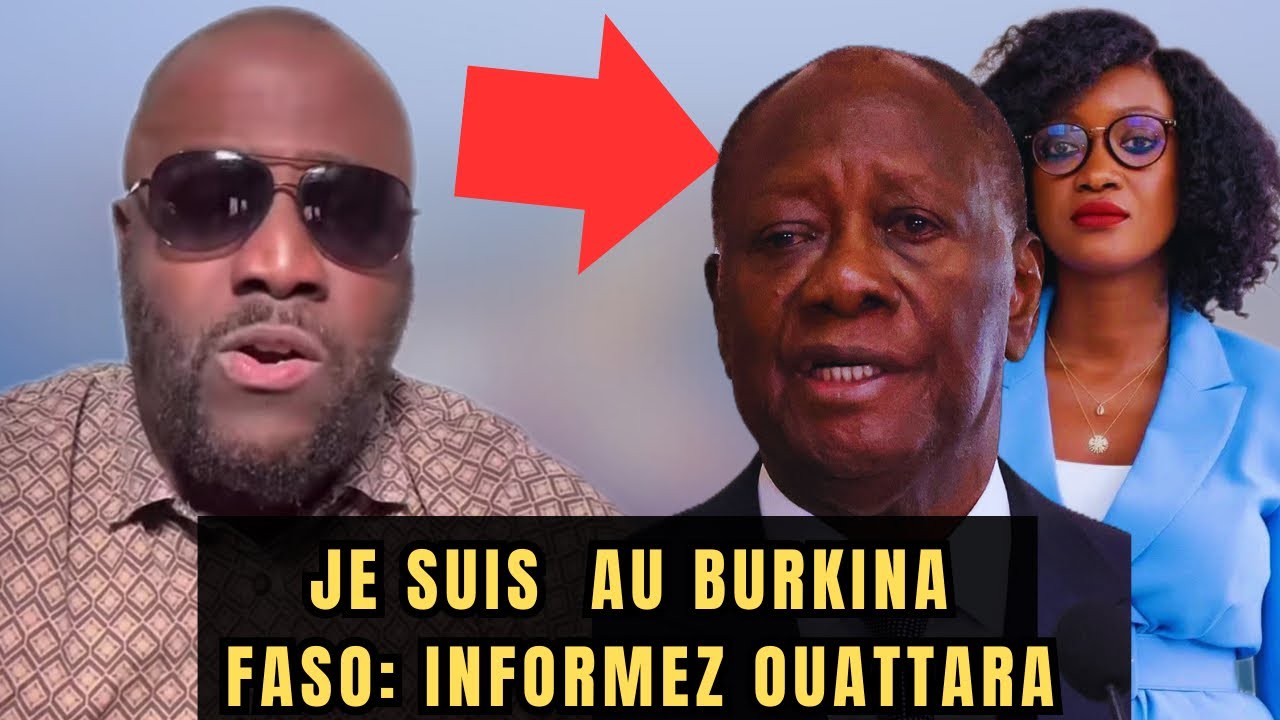 🔴🔴 DJONNY PATCHEKO BRISE LE SILENCE DEPUIS LE BURKINA FASO / OUATTARA SE PRONONCE SUR NINA KEITA🔴🔴