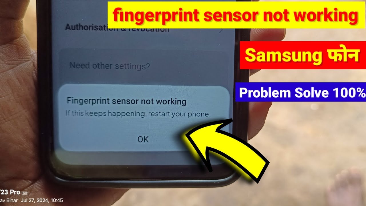 fingerprint sensor not workingfingerprint sensor not working samsung | samsung fingerprint sensor