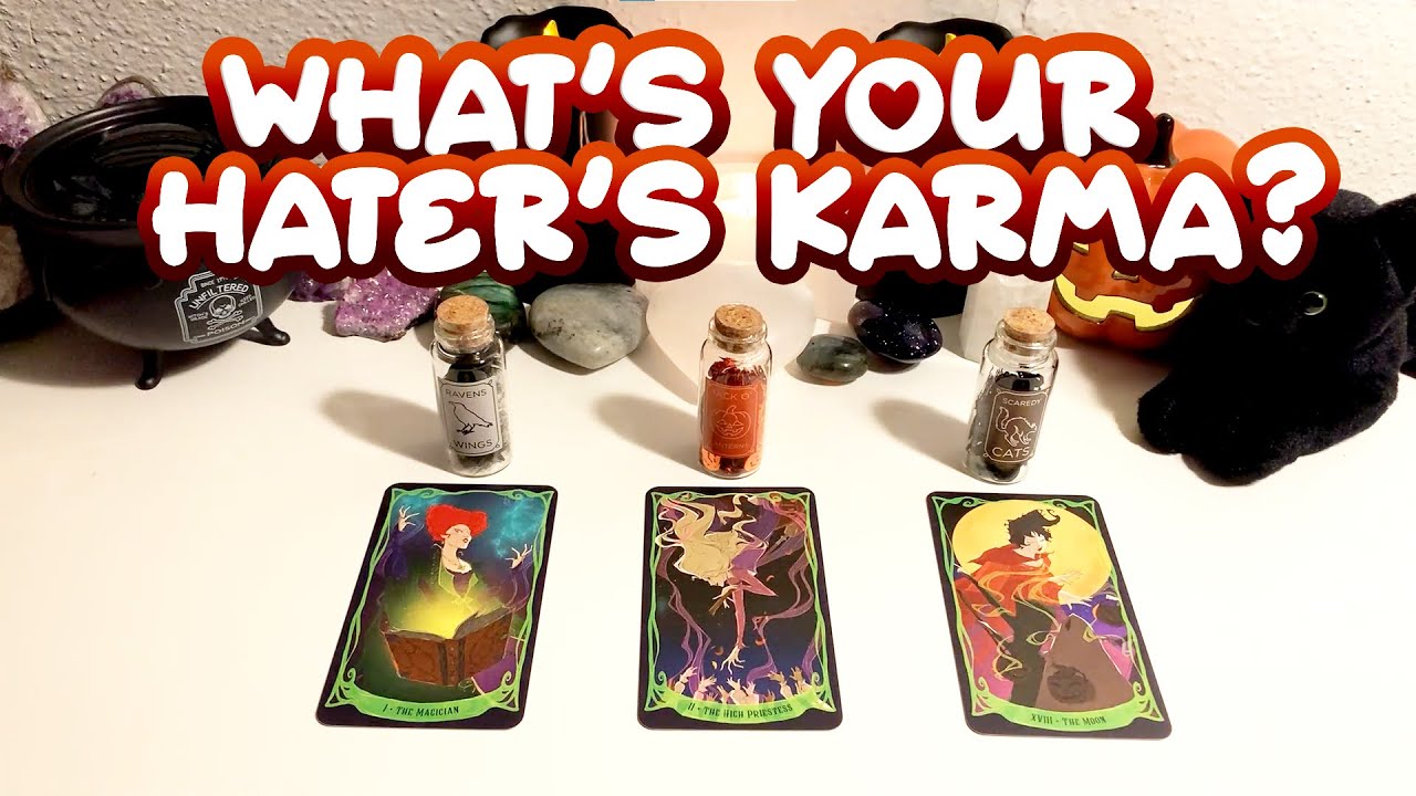 🗡️What Is The Karma for Your Haters?⚔️ (Halloween Tarot Reading 🎃)