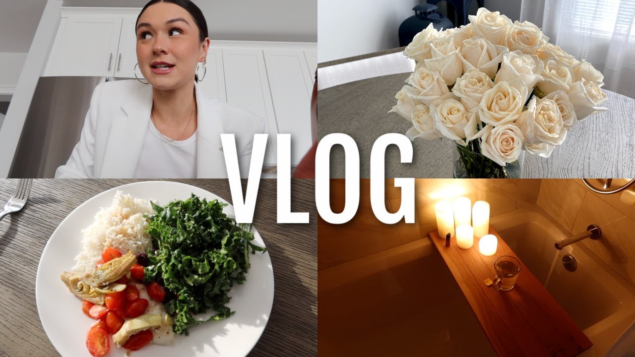 A FEW DAYS IN MY LIFE: recording a podcast, spray tan, cooking, etc