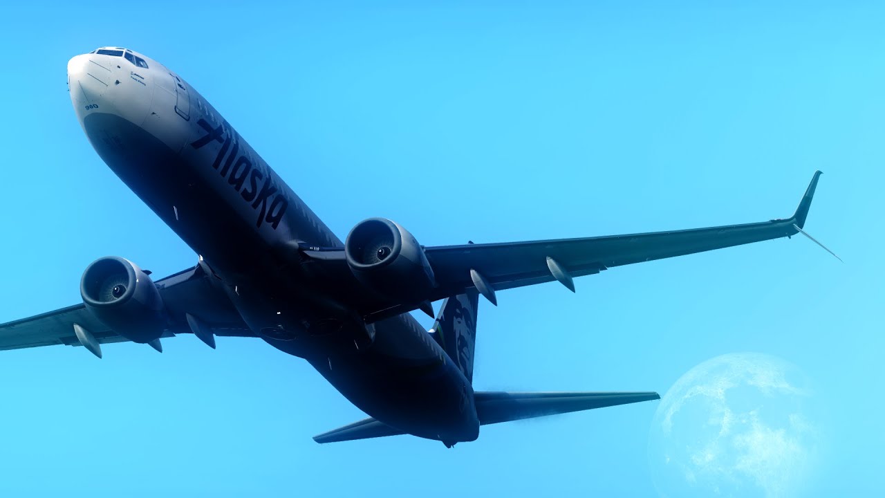Portland to Boston w/ Stormy Approach on xEnviro 1.09 | Alaska 739 | X-Plane 11