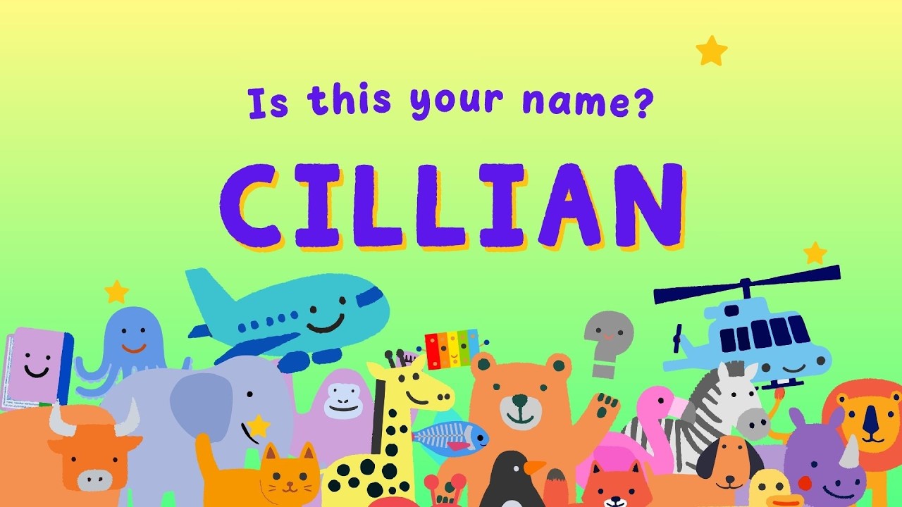 CILLIAN ! Is This Your Name? 🎉