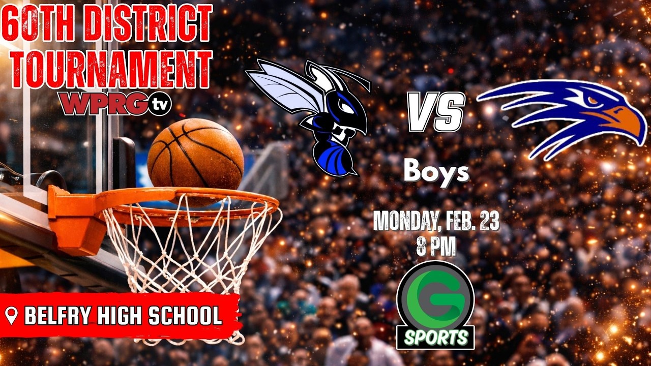 Phelps  vs. Pike Central- Boys 60th District Tournament on WPRGtv (02.23.26)