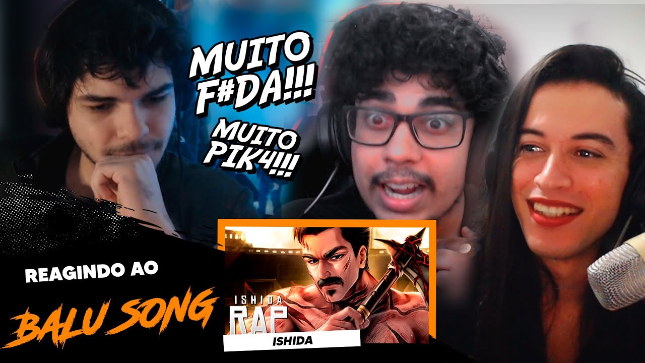 NÓIS REAGE AO RAP BALU SONG (Ordem Paranormal)🎵 NÃO BEBA SEM BRINDAR | Ishida
