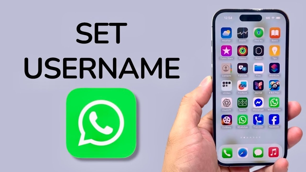 How To Set Username On WhatsApp