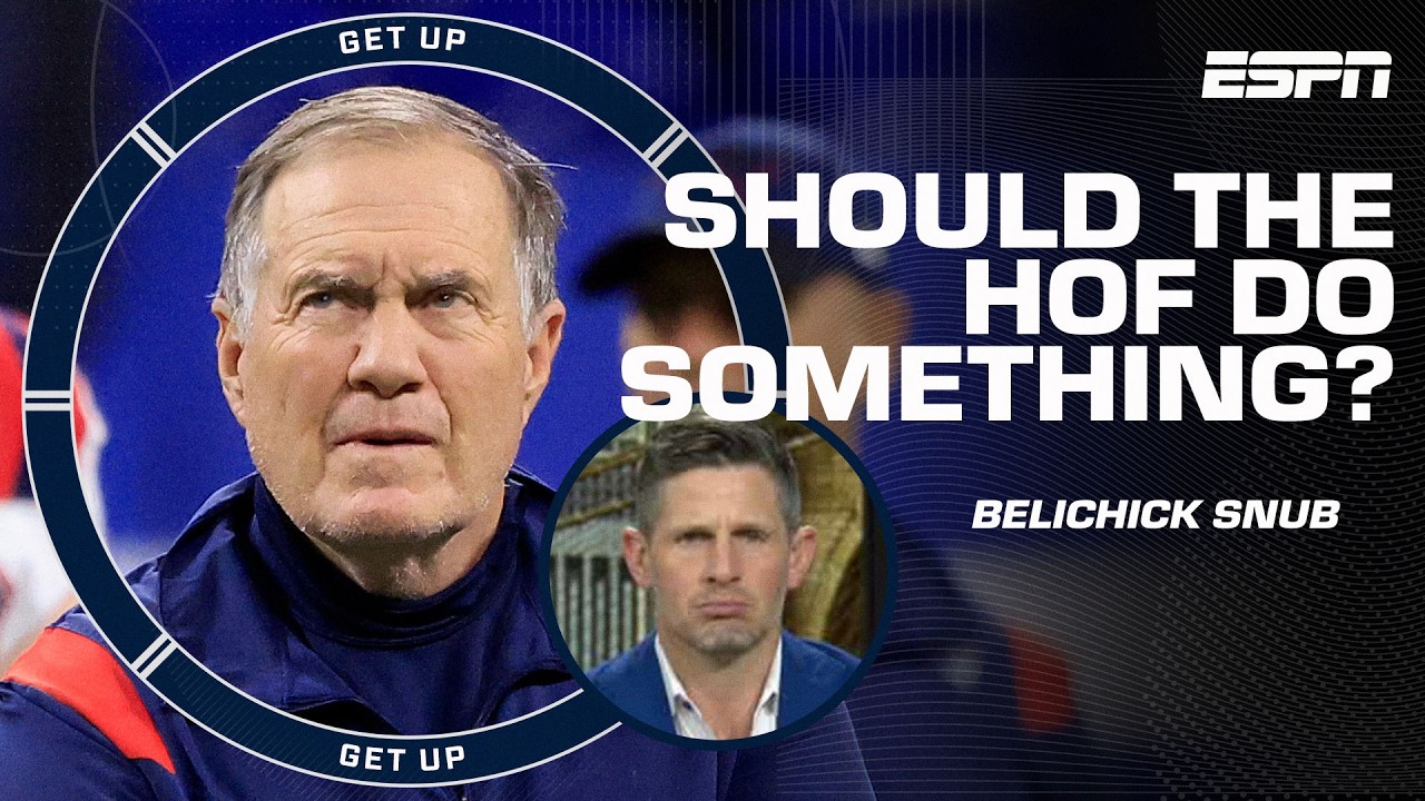 'You can't tell the story of the NFL without Bill Belichick!' 👀 - Will Compton on HOF snub | Get Up