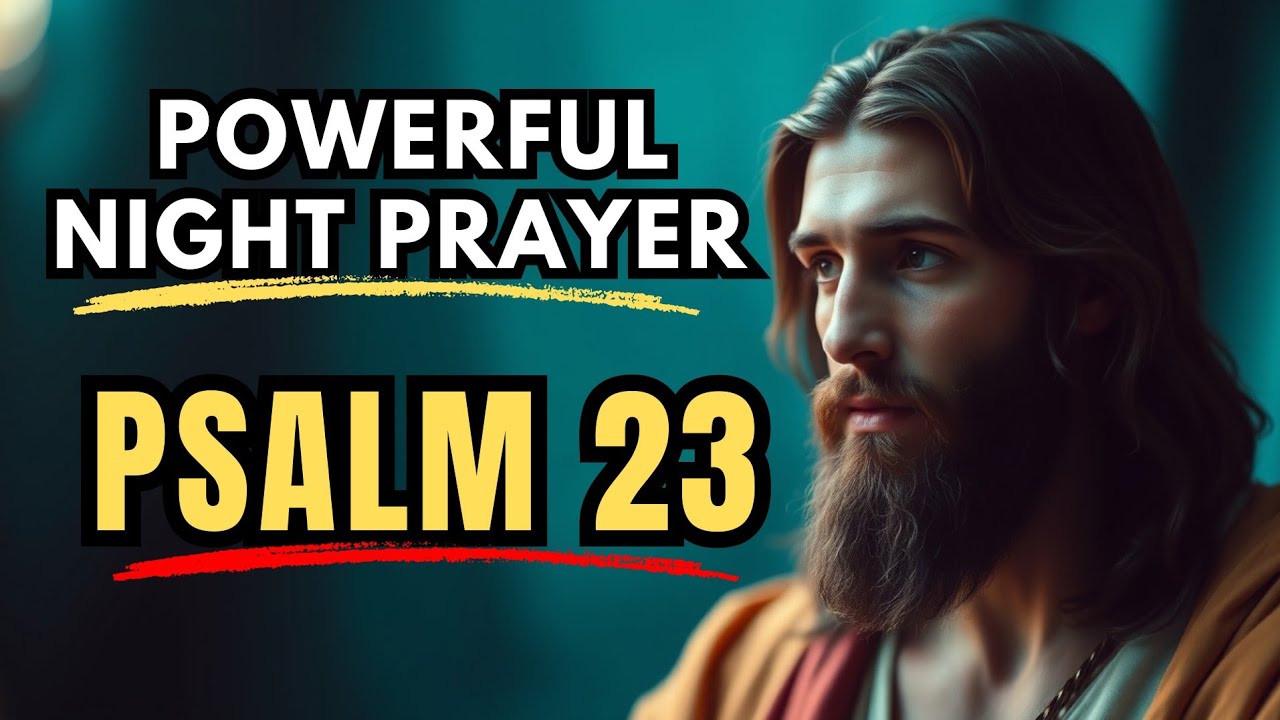 Resting in God’s Promise: A Nighttime Prayer Inspired by Psalm 23