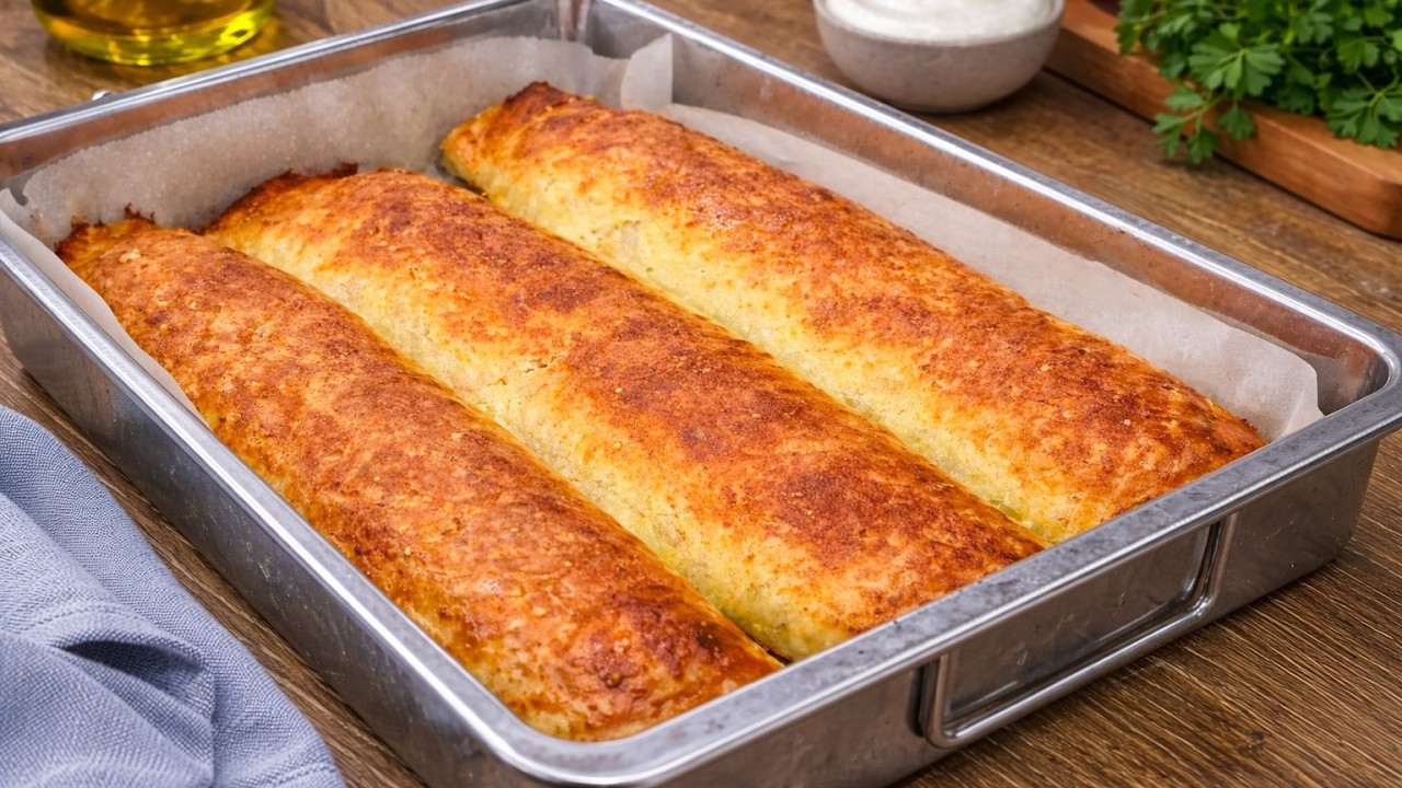 Невероятно вкусная баница с сыром 😍 Готовится за 10 минут | Самый простой завтрак!