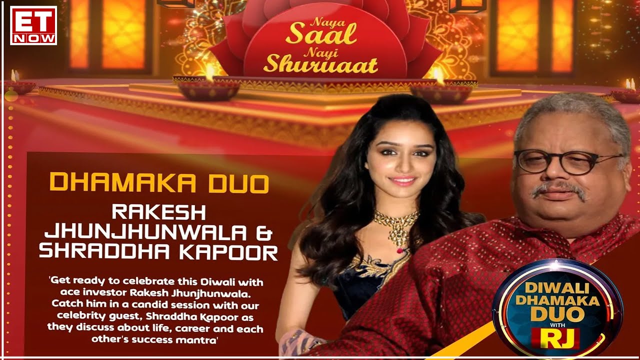 Diwali Dhamaka Duo | Rakesh Jhunjhunwala and Shraddha Kapoor