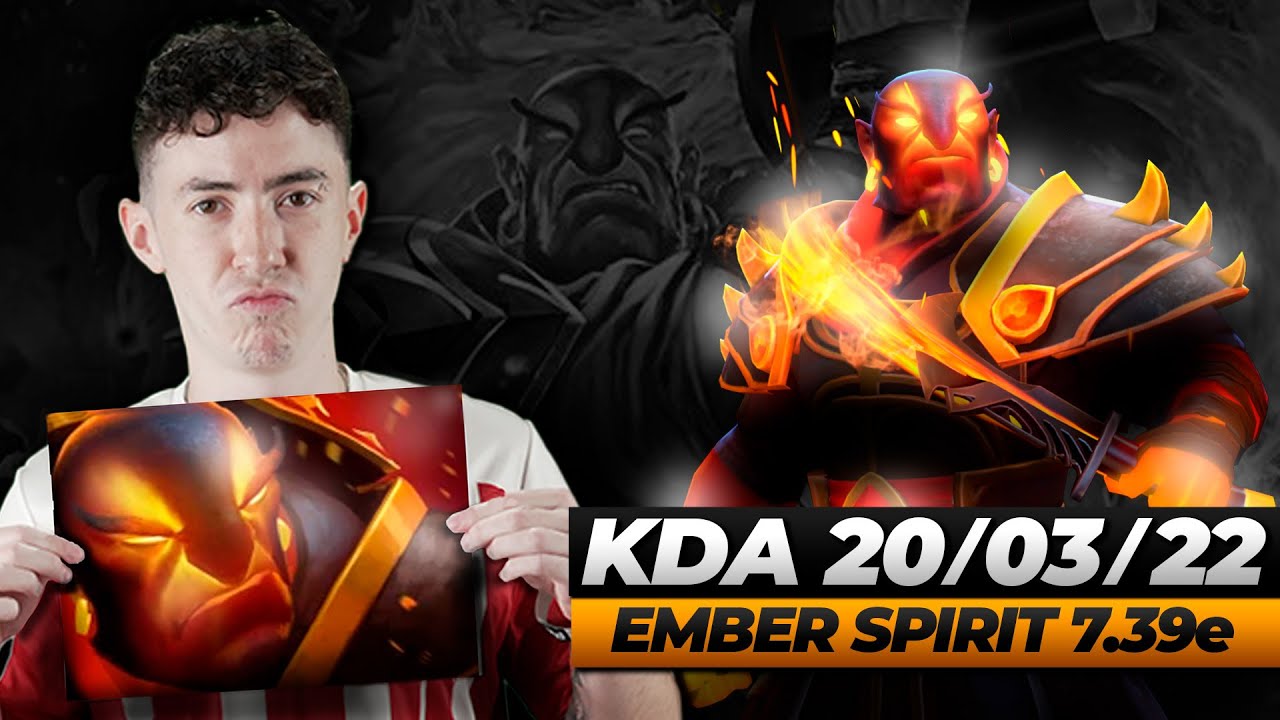 HOT EMBER SPIRIT GAMEPLAY 20 KILLS 🔥- Patch 7.39e