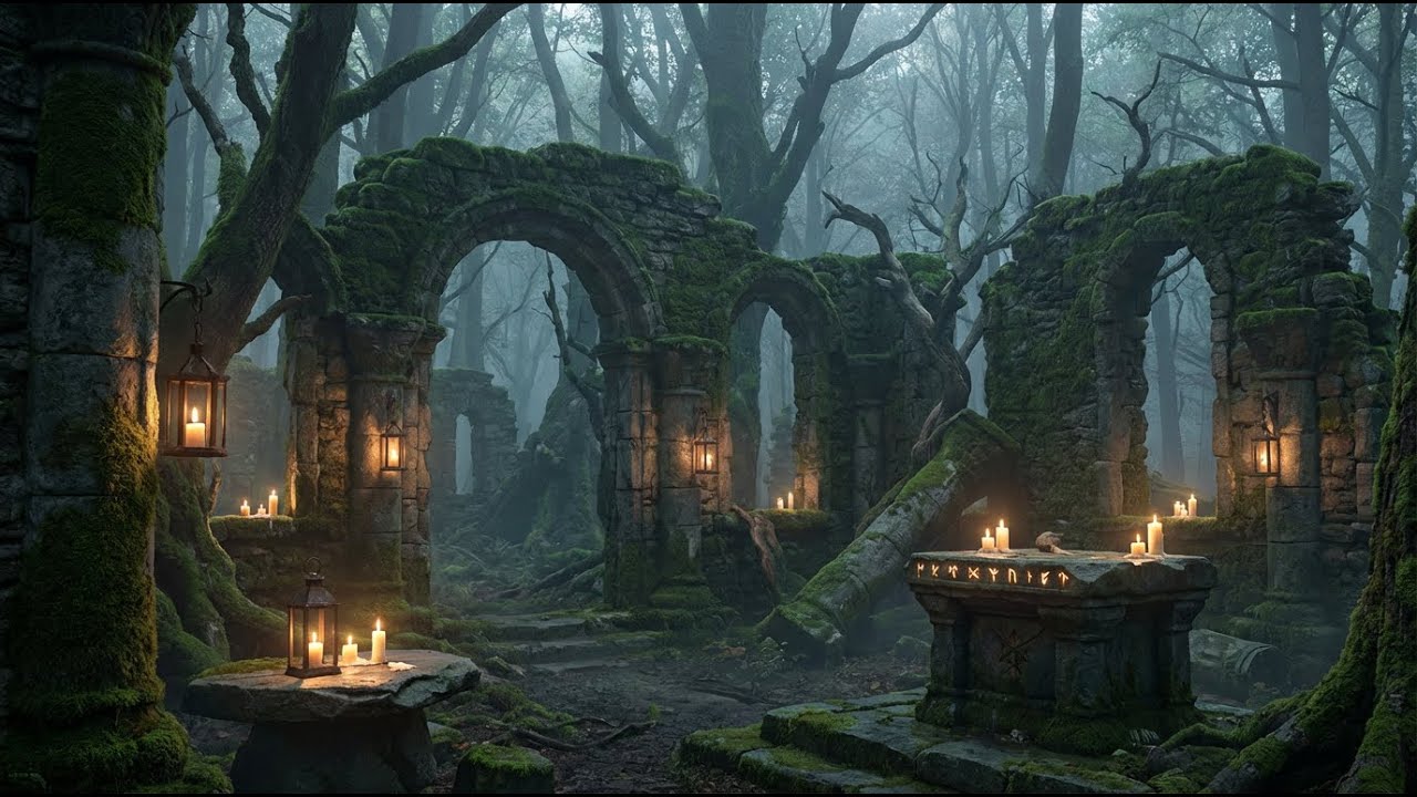 Medieval Fantasy Music – Quiet Ruins & Soft Echoes