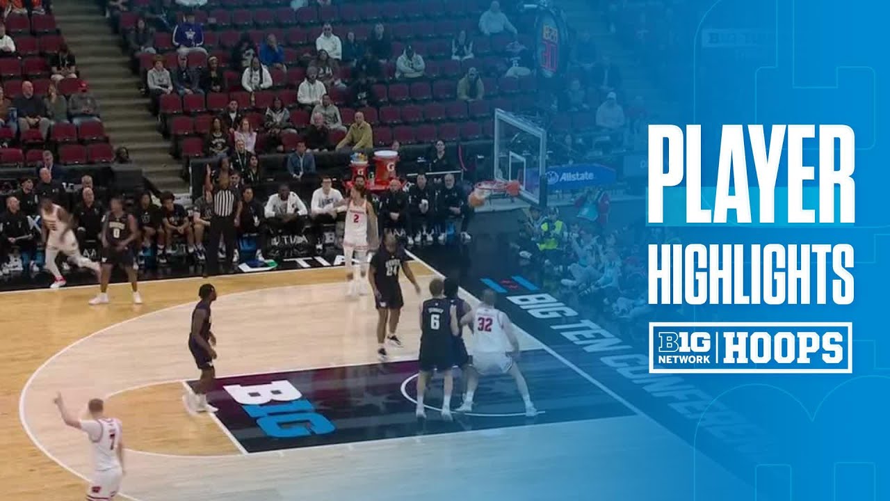 John Blackwell Highlights vs. Washington | Wisconsin Basketball | 03/12/2026