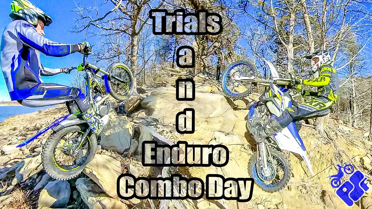 When the MotoTrials Session Rubs Off on the Hard Enduro Ride