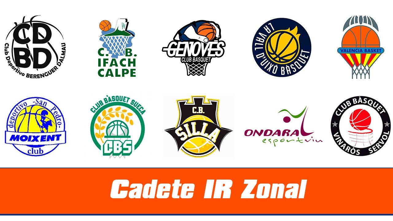 Cadete Femenino IR 1ª Zonal VALENCIA BÀSKET ROJO - CB GIL COMES VINARÒS
