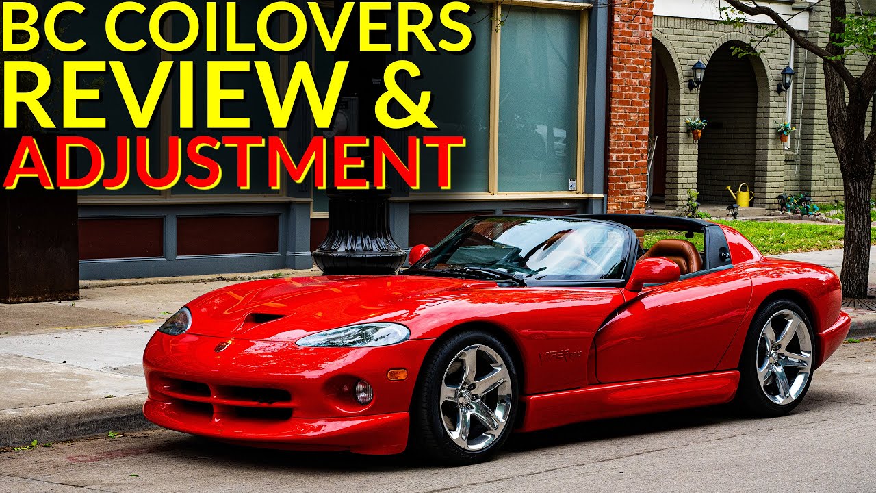BC Coilovers Review and Adjustment - Dodge Viper