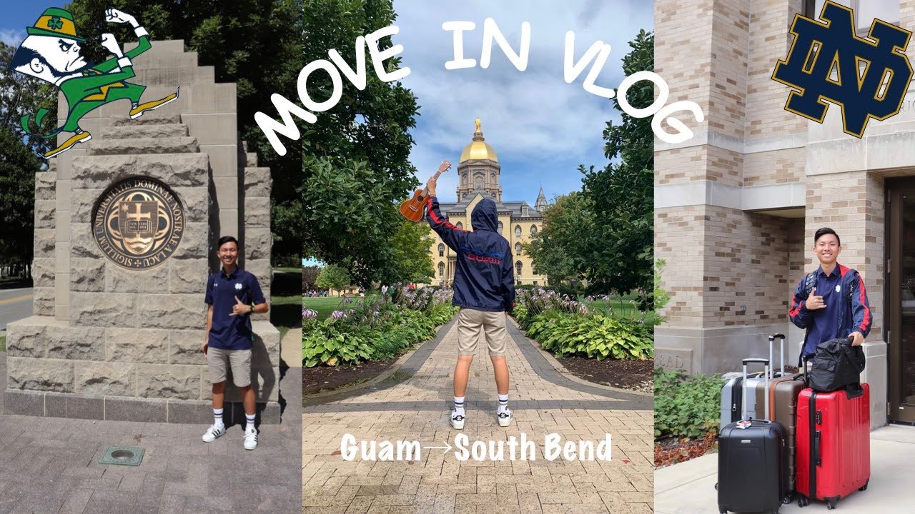 College Move In // University of Notre Dame アメリカの大学入寮ブログ