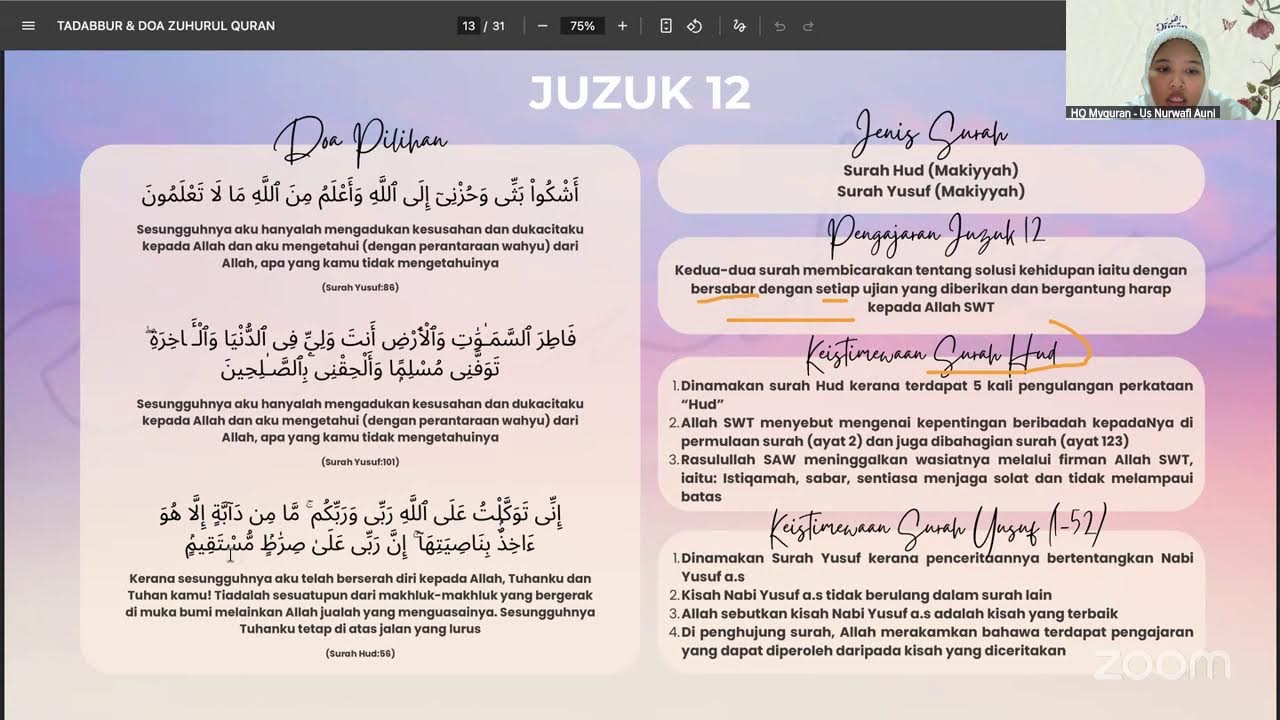 ZUHURUL QURAN 2026 MS 235 - 241