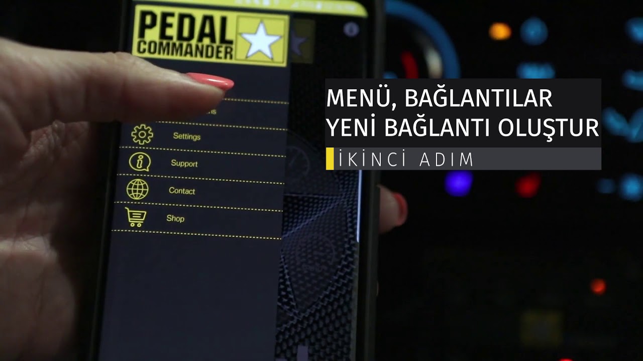 Pedal Commander - Bluetooth Eşleştirme